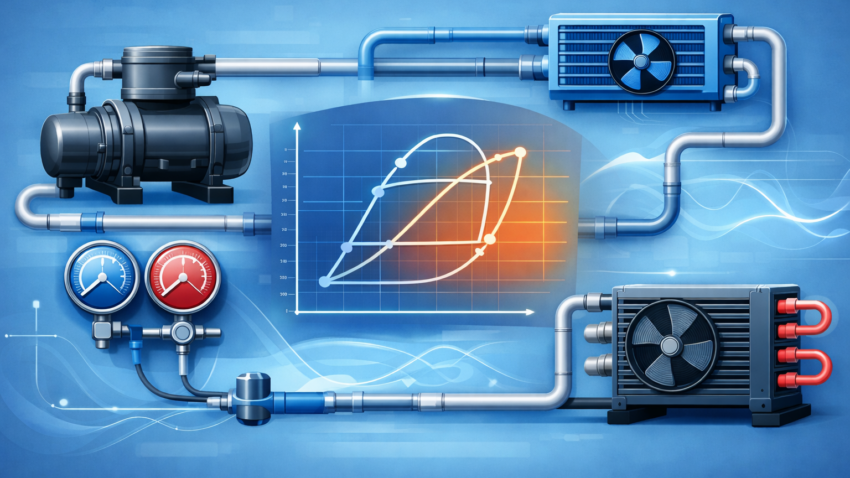 冷凍機械の勉強（圧力や用語）